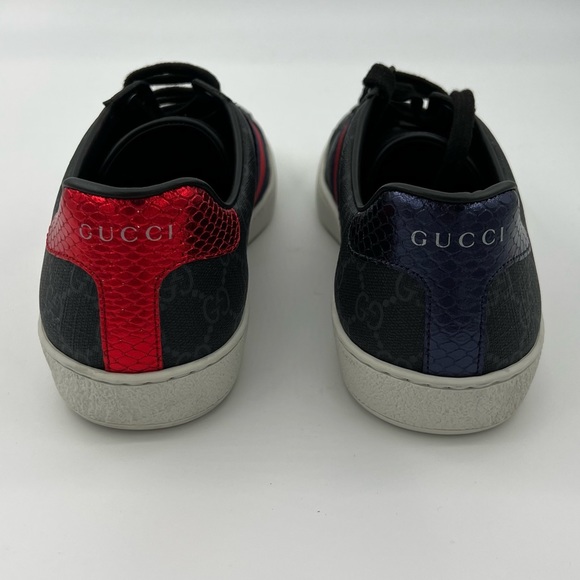 Men’s GUCCI New Ace GG Supreme Sneakers Size 7.5 (US 8.5) MSRP: $750 - Picture 6 of 10